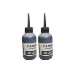 Duruink Canon (e404 E414 E464 E474 E484) Siyah Kartuş Mürekkep Dolum Seti Pg 46 2x100 Ml Yazıcı Uyumlu No