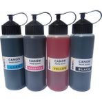 Duruink Canon Maxify Serisi Uyumlu 4 x 500 ml Su Bazlı Mürekkep Seti MB2150 MB5050 İB4050 - Renkli