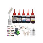Duruink Canon Mg3500 Mg3550 Mg3600 (Pg 540 Cl 541) Uyumlu Kartuş Dolum Seti 5 Li Set 5X100Ml Muadil Mürekkep
