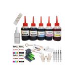 Duruink Canon Pg 46 Cl 56 Uyumlu Kartuş Dolum Seti 5 Li Set 5X100Ml Muadil Mürekkep