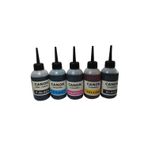 Duruink Canon Uyumlu Mg6450 Mg6600 Mg6650 Uyumlu Kolay Dolan Kartuş+5X100Ml Mürekkep 5 Renk (Dolu)