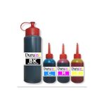 Duruink Hp Deskjet 2633 Için Kartuş Dolum Seti Renkli ve Siyah 500ML SİYAH+3X100ML Renkli Mürekkep