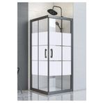 Durul Box 100x115 cm Kumlama Duşakabin Camı