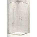 Durul H:190 105x110 cm Kare 5 mm Şeffaf Cam Duşakabin