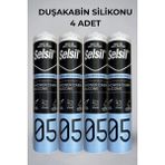 Durul Selsil 05NO Duşakabin Silikonu - 4 Adet