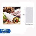 Dürüm Poşeti Hışır 14x28 500 Adet