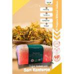 Durusa Kabak Lifli Sarı Kantaron Sabunu 120 gr – Doğal Peeling ve Besleyici El Yapımı Sabun