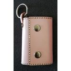 Durush Collection 6 Lı Anahtarlık-pembe Hakiki Deri (hand Made) Tek Ebat