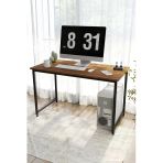 Durusilya Mobilya Çalışma Masası , Bilgisayar Masası , Ofis Masası , 120X60 - Ceviz