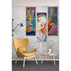 Düş Duvarı 3 Parça Modern Stil Art MDF Duvar Tablosu