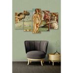 Düş Duvarı 5 Parça Venüs Art MDF Duvar Tablosu