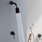 Duş Seti Bakır Başlık Otel Banyo Alanı İskandinav Tarzı Ev Pansiyonu Gizli Duvar(Black Gold)