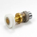 Duşakabin Cam Kabin Kapı Eksantrik Kanallı Teker Rulmanı (24 mm)