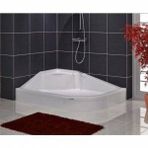 Duşakabincim 80x100 cm Asimetrik Sağ Oval Oturmalı Duş Teknesi