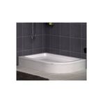Duşakabincim 80x100 cm Asimetrik Sol Oval Duş Teknesi