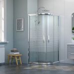 dusakabincim Nova Elementa Oval Duşakabin 90x140 Cm Şeffaf cam