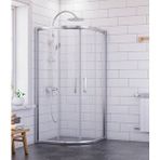 dusakabincim Nova Plus Oval Duşakabin 90x120 Cm Şeffaf cam