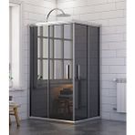 dusakabincim Nova Pure Dikdörtgen Duşakabin 90x100 Cm Şeffaf cam