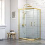 dusakabincim Shine Tempo Dikdörtgen Duşakabin 90x140 Cm Şeffaf cam