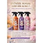 Düşler Bahçesi 3’Lü Oda Ve Kumaş Kokusu Seti Lavanta, Şakayık, Berivan Sprey