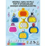 Düşler Oyuncak Dünyası Erkek Çocukları Için Özel Cep Telefonundan Kurtarabileceğiniz Pilli Popit, Sesli, Eğitici Oyuncak (Karışık Gönderilecektir) - 7