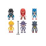 düşler oyuncak dünyası Sonic 6'lı Mini Figür Seti 8 cm - Oyuncak Sonic Karakterleri Koleksiyon Serisi