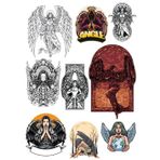 Düşmüş Melek Sticker Set 9 Parça Telefon, Tablet, Defter, Laptop Sticker