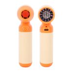 Duster Fan, Ayarlanabilir Hava akışı, Klavyeler, Bilgisayarlar Ve Daha fazlası Için Taşınabilir üfleyici, Elektrikli Air Duster 130000rpm Güçlü Rüzgar 4000mAh Pil Fırçasız (Turuncu)