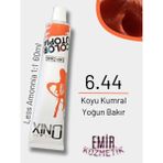 Düşük Amonyaklı Saç Boyası 60ML Koyu Kumral Yoğun Bakır 6.44