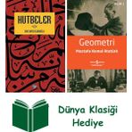 Düşün Yayıncılık Hutbeler + Geometri + Dünya Klasiği Hediye - Hayır