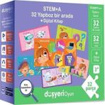 Düşyeri Stem-A 32 Yap Boz 32 Parça Puzzle