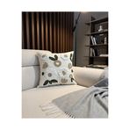 dutton home Punch Nakışlı Kırlent Kılıfı-43*43-Wabi&Sabi-WB01