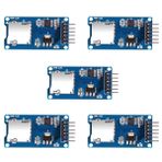 DUTTY Mikro SD TF Kart Adater Okuyucu Modülü 6Pin SPI Arayüzü Sürücü Modülü ile çip Seviye Dönüşüm Arduino UNO R3 MEGA 2560 nedeniyle 5 ADET