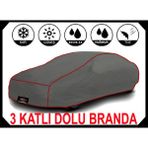 Duucars 3 Katlı Dolu Darbe Koruyucu Toyota Corolla Araba Brandası Oto Branda Araba Çadırı