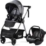 Duux Newport Travel Sistem Bebek Arabası Krom Gri