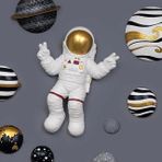 Duvar Aksesuarı Astronot Obje, Beyaz