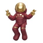 Duvar Aksesuarı Astronot Obje, Bordo