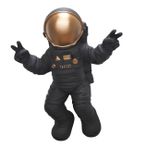 Duvar Aksesuarı Astronot Obje, Siyah