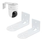 Duvar askısı Eufy Security Indoor Cam E220/ Blink Mini Pan Tilt Camera ile uyumlu, duvar askısı, tavan askısı, stant tutucu, aksesuar, süper sert metal, 2'li paket (kamerasız)