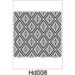 Duvar Dekor Stencil Şablon (30x30) HD-008