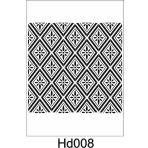 Duvar Dekor Stencil Şablon (40x40) HD-008