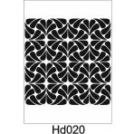 Duvar Dekor Stencil Şablon (40x40) HD-020