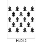 Duvar Dekor Stencil Şablon (40x40) HD-042