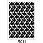 Duvar Dekor Stencil Şablon (40x40) R-011