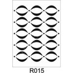 Duvar Dekor Stencil Şablon (40x40) R-015