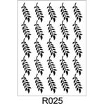 Duvar Dekor Stencil Şablon (40x40) R-025