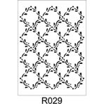 Duvar Dekor Stencil Şablon (40x40) R-029