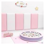 Duvar Dolgusu, 3D Döşemeli Duvar Panelleri, Çarpışma Önleyici Dolgu, Dekoratif Başlık, Soyma ve Yapıştır Duvar Çıkartması, Yumuşak Köpük Duvar Koruyucu, Kolay Kurulum, 80x50cm (B)