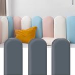 Duvar Dolgusu, 3D Soyulabilir ve Yapıştır Duvar Panelleri - 3'lü Paket, Yatak Odası/Oturma Odası Başlığı için Çarpışma Önleyici Dolgu, Büyük Boy 30x60 cm, Kolay Kurulum, Şık Ev Dekoru