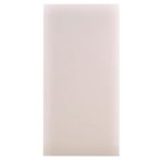 Duvar Dolgusu, Beyaz Döşemeli Duvara Monte Başlık, Kraliçe Yatak için 3D Soyma ve Çubuk Paneller, Şık İç Duvar Dekoru, Kolay Kurulum, 30x80cm